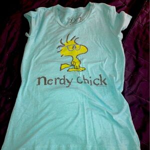 Nerdy Chick Graphic tee.